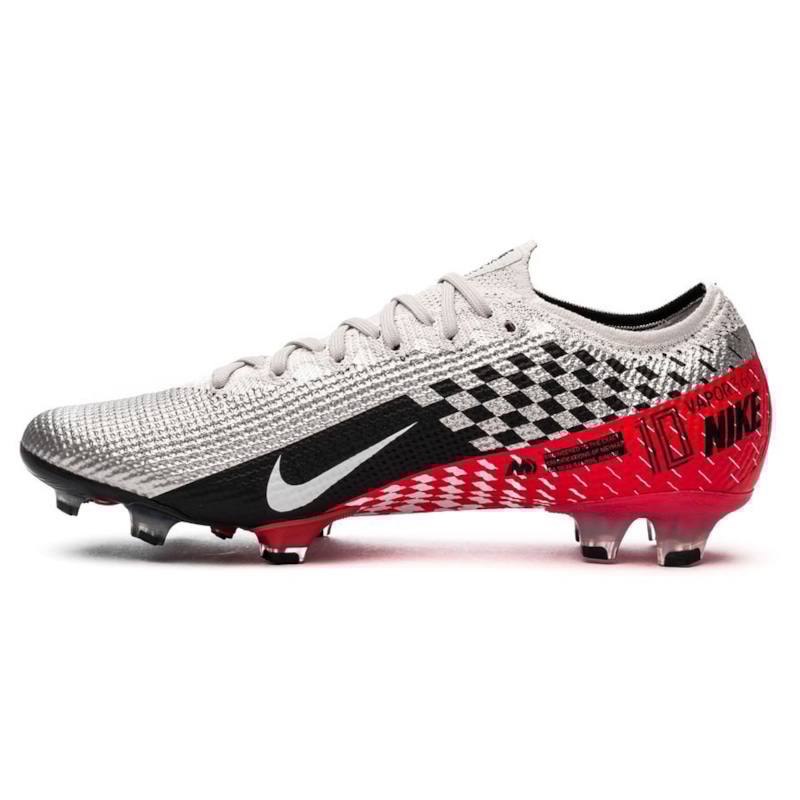 Nike Mercurial Vapor 13 Elite FG NJR Speed Freak - Chrome/Black/Red Orbit